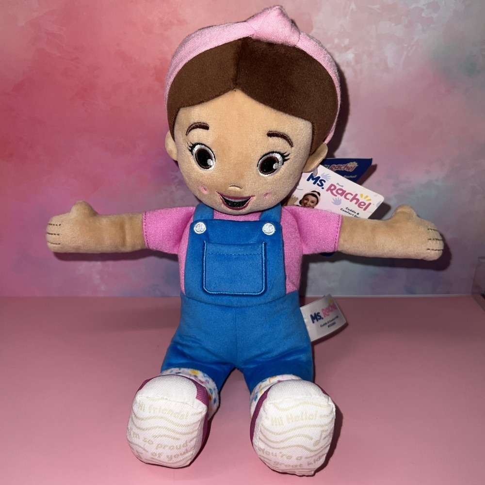 Gund Baby Ms. Rachel Cuddle and Comfort Doll Plush 11" NWT Stuffed Toy